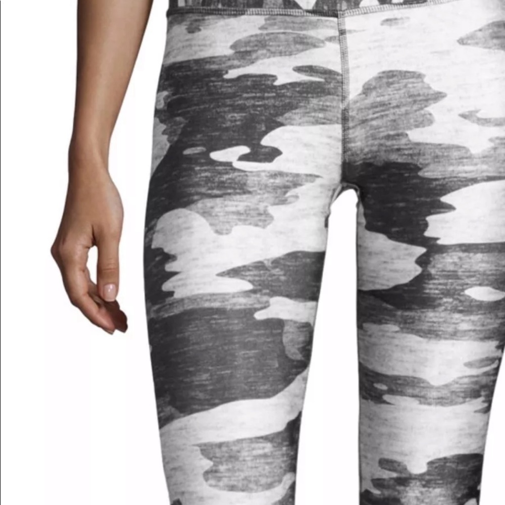 Terez Camo Legging, Gray Heather, Size Small